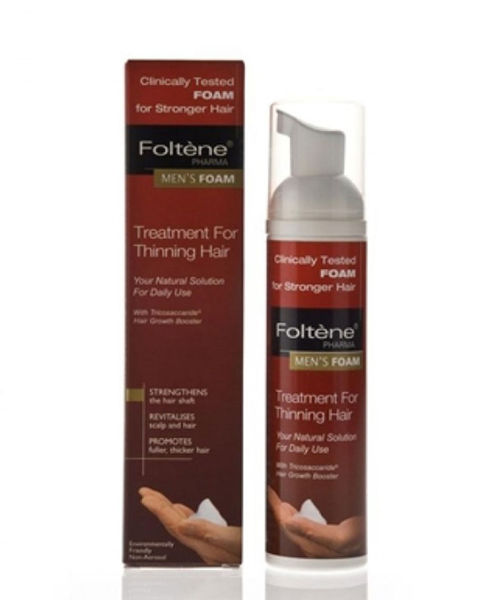 Picture of Foltene treatment for thinning hair men foam 70 ml