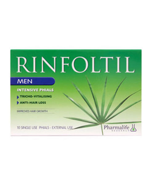 Picture of Rinfoltil anti hair loss vails men solution 10 ml
