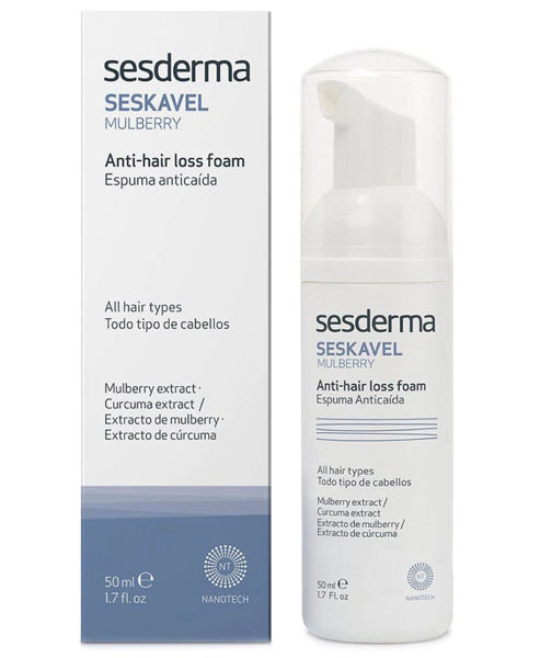 Picture of Sesderma seskavel mulberry anti hair loss foam 50 ml