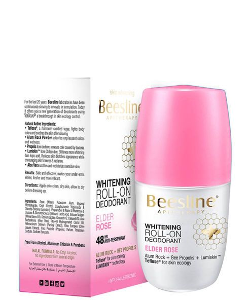 Picture of Beesline deo roll on whitening eler rose 50 ml
