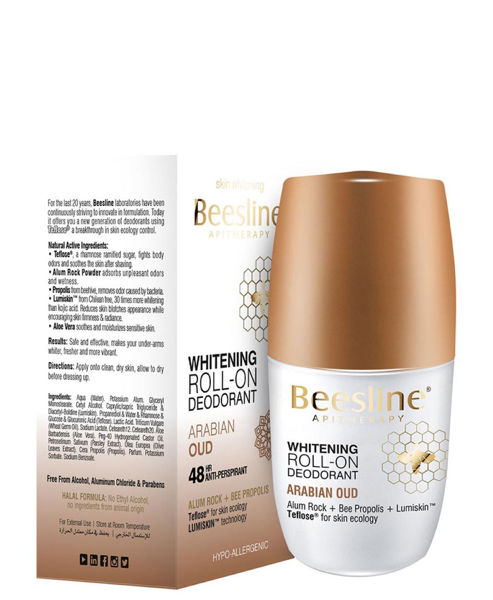 Picture of Beesline whitening deoderant a. oud roll on 50 ml
