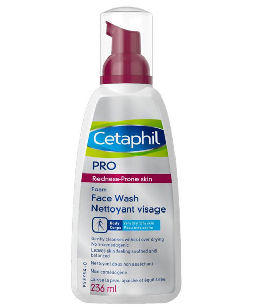 Picture of Galderma cetaphil pro redness prone skin foam face wash 236 ml