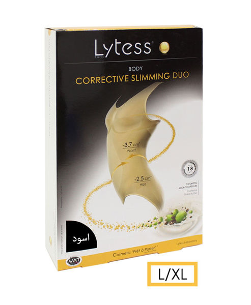 Picture of Lytess corrective slimming duo black body belt l / xl