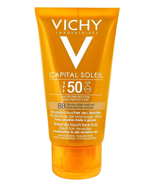 Picture of Vichy capital soleil bb spf 50 natural tan fluid 50 ml