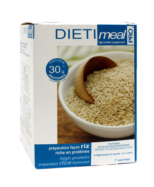 Picture of Dieti snack rice high protein meal 7*50 g
