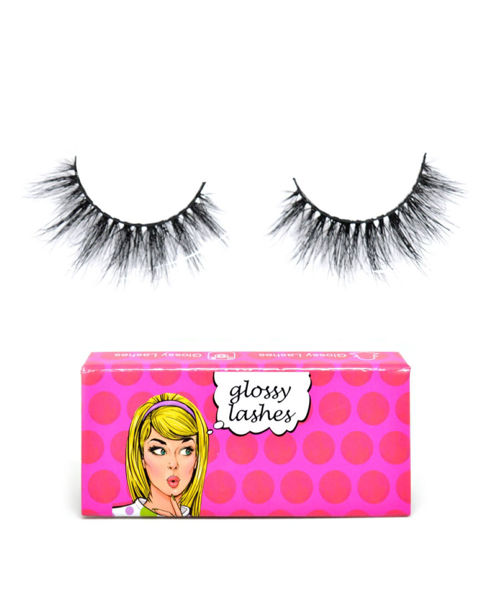 Picture of Glossy lashes 3d mink eye lash # 1