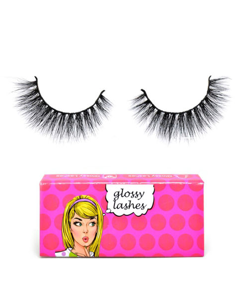Picture of Glossy lashes 3d mink eye lash # 2