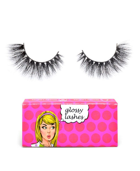 Picture of Glossy lashes 3d mink eye lash # 8