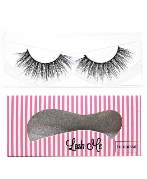 Picture of Lash me turquoise eye lash mink