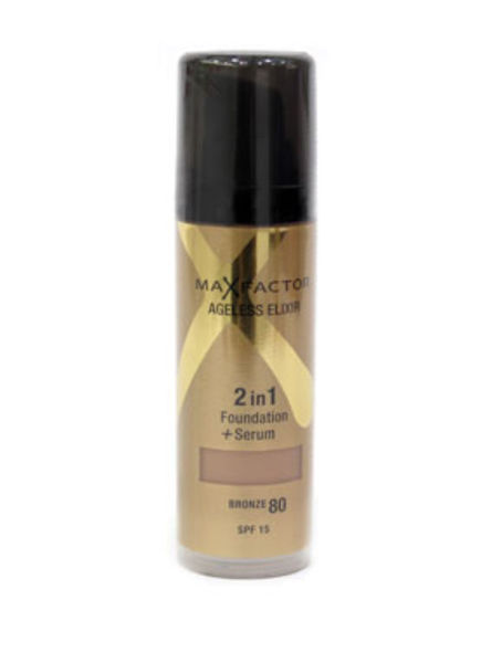 Picture of Max factor ageless foundation 2 in 1 bronze 80