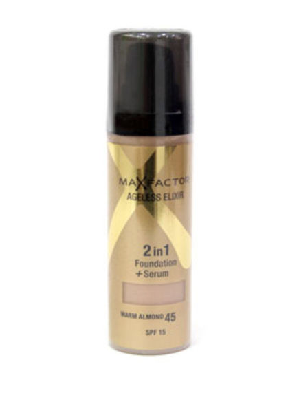 Picture of Max factor ageless foundation 2 in 1 warm almond 45