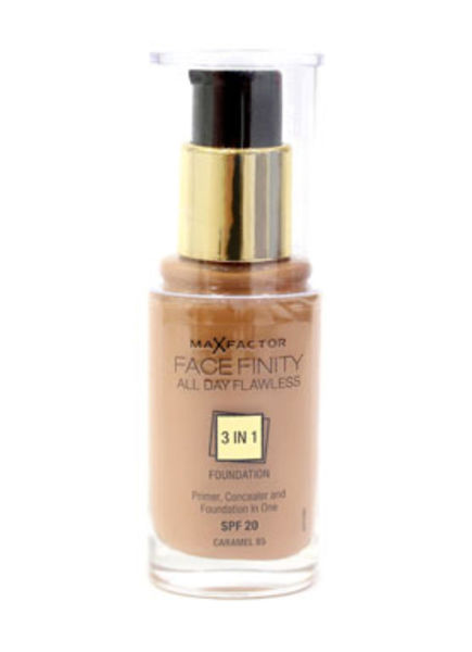 Picture of Max factor facefinity 3 in 1 foundation caramel 85