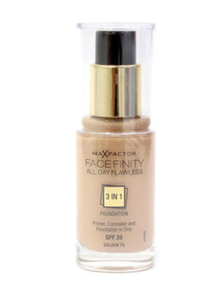 Picture of Max factor facefinity 3 in 1 foundation gold 75
