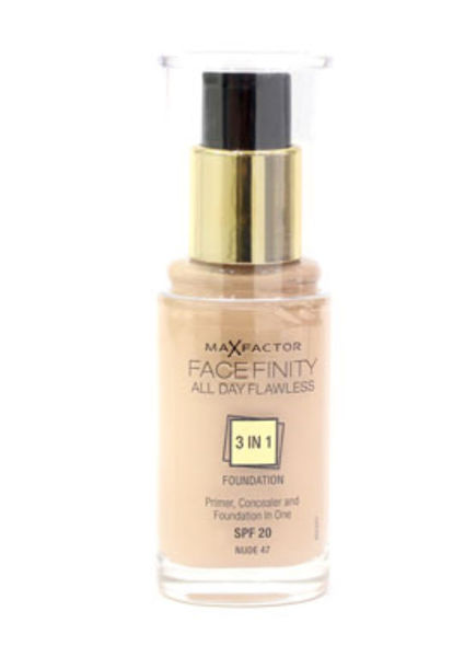 Picture of Max factor facefinity 3 in 1 foundation nude 47