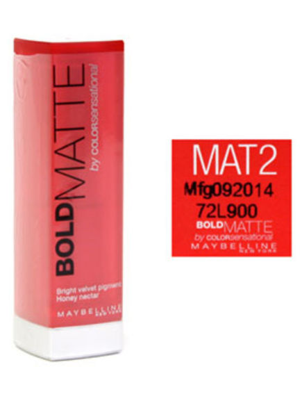 Picture of Maybelline cs velvet bold matte rouge mat 2