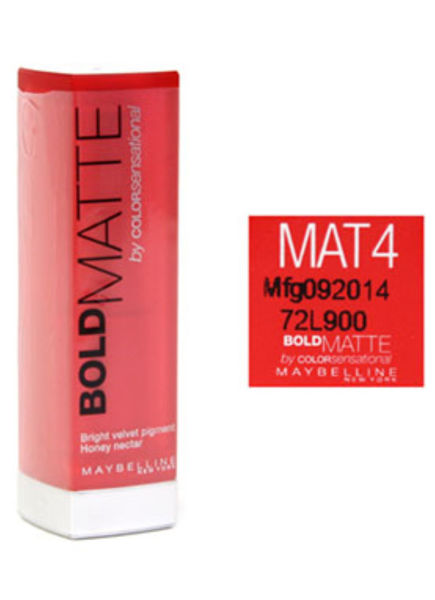 Picture of Maybelline cs velvet bold matte rouge mat 4