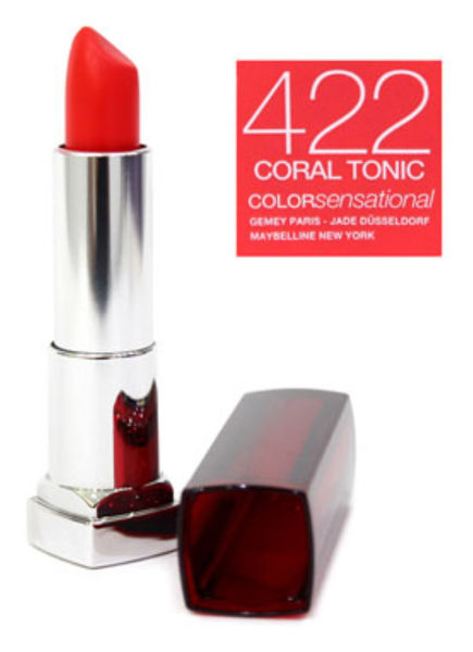 Picture of Mb clr sen lip 422 coral tonic