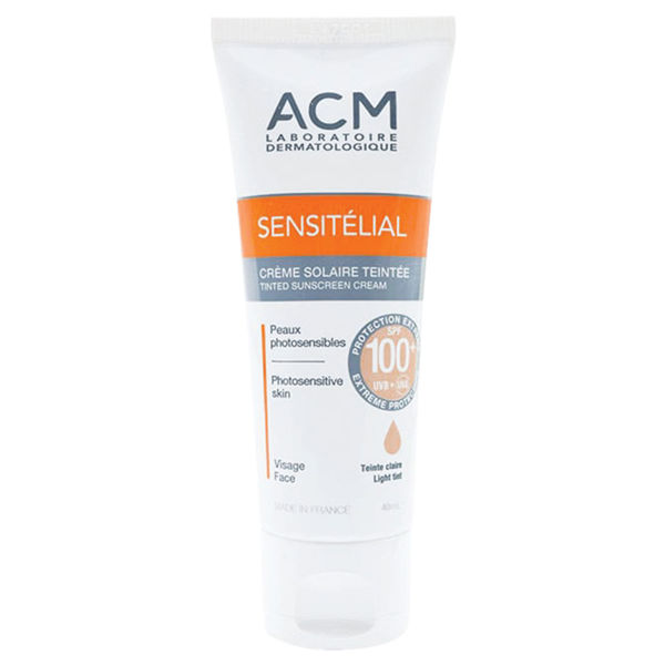 Picture of Acm sensitelial spf 100 light tint cream 40 ml