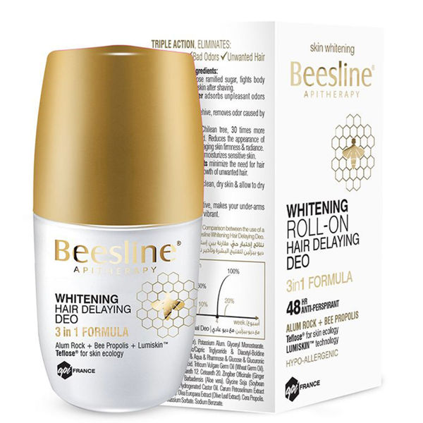 Picture of Beesline deo roll on whitening & hair delaying     50 ml