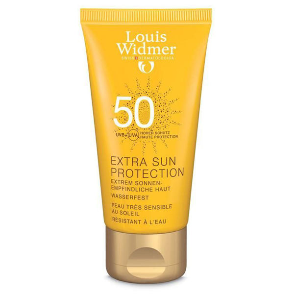 Picture of Louis widmer extra sun protection spf 50 non-scented cream 50 ml