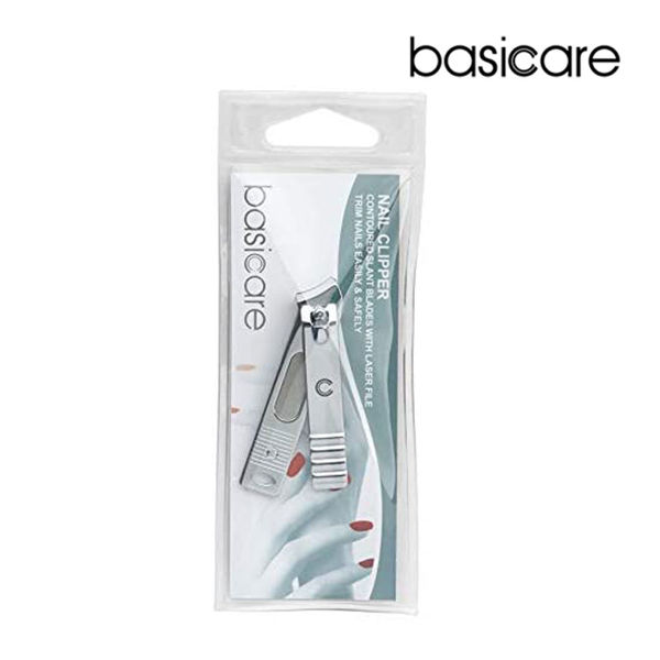 Picture of Basicare nail clipper slant - curved blade #1028