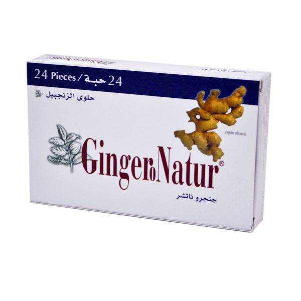 Gingero natur lozenges 24 pieces