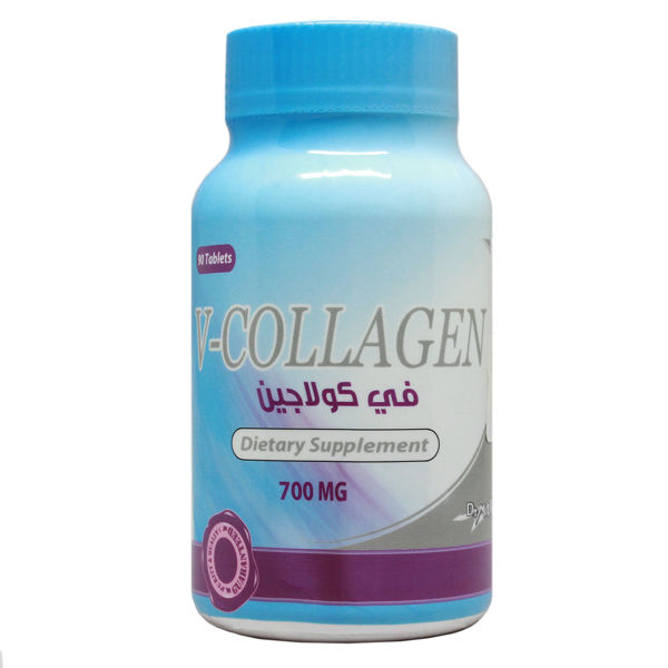 Picture of V-collagen 700 mg 60 tablets