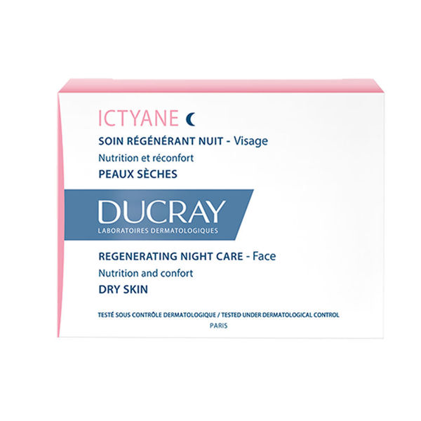 Ducray ictyan night regenerating cream 50 ml