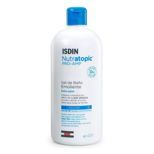 Isdin nutratopic pro amp bath gel 400 ml