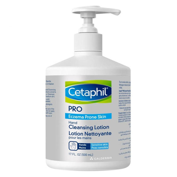 Picture of Cetaphil pro Eczema porone skin hand cleansing lotion 500 ml