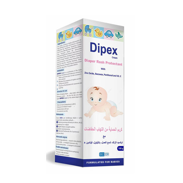 Dipex diaper rash protectant cream 100 gm