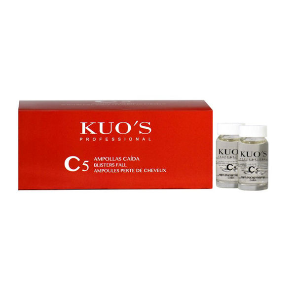 Kuos. C5 Anti Fall Hair 6 Vials 6 each 10ml