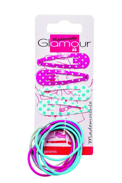 Picture of Glamour Hair Clip Kids 13 Pcs