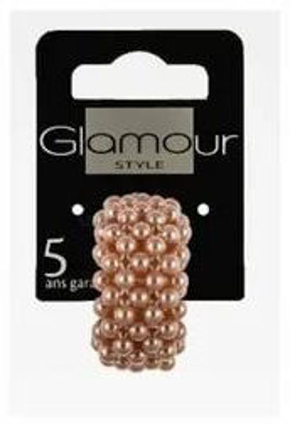 Picture of Glamour Hair Clips Med Size Brawn Ornament