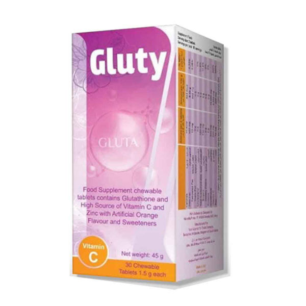 Picture of Gluty 60 Chewable Tablets